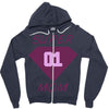super mom 01 Zipper Hoodie