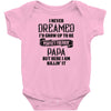 Perfect Freakin Papa Baby Onesie