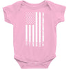 Vintage Usa Flag Baby Onesie