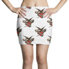 sailor jerry tattoo art military mermaid Mini Skirts