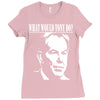 tony blair homage Ladies Fitted T-Shirt