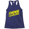chewie y u no age Racerback Tank