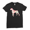 flower Ladies Fitted T-Shirt