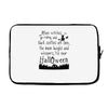 the black scotties Laptop sleeve