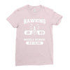 hawking av club middle school Ladies Fitted T-Shirt