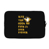 MAY THE ODDS BE EVER IN YOUR FAVOUR Laptop sleeve