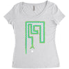 snake Women's Triblend Scoop T-shirt