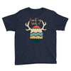 Hunting Season Retro Color 80s Style Youth Tee