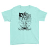 navy  girl Youth Tee