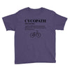 Cycopath Noun Youth Tee