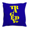 official steps tragedy t shirt s m l xl Throw Pillow
