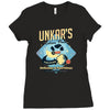 unkar's ration packs Ladies Fitted T-Shirt