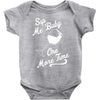sip me baby one more time wine glass Baby Onesie