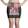 usa boxer flag Mini Skirts