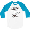 beach umbrella 3/4 Sleeve Shirt