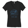 Death Wave Women's V-Neck T-Shirt