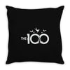 the 100 Throw Pillow