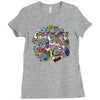 oh yeah Ladies Fitted T-Shirt
