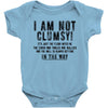 i'm not clumsy Baby Bodysuit