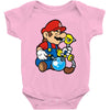 mario weed Baby Onesie