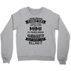 Super Cool Mimi Of A Freaking Awesome Granddaughter Crewneck Sweatshirt