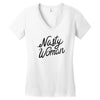 nasty woman Women's V-Neck T-Shirt