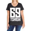 tekashi 6ix9ine  gummo 69 Ladies Curvy T-Shirt