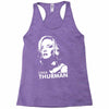 uma thurman Racerback Tank