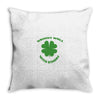 drinks well with others Throw Pillow