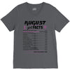 August Girl Facts Virgo V-Neck Tee