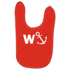 w anchor funny pub joke Baby Bibs