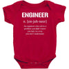 definition of engineer Baby Bodysuit