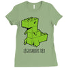 legosaurus rex Ladies Fitted T-Shirt