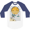 sun sleep 3/4 Sleeve Shirt
