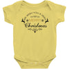 we wish you a very merry christmas Baby Bodysuit