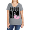 proud new girl Ladies Curvy T-Shirt