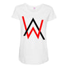 Alan Walker new logo Maternity Scoop Neck T-shirt