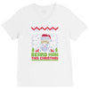 most wanted beard man this christmas V-Neck Tee