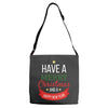 have a merry christmas and a happy new year Adjustable Strap Totes