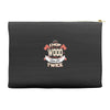 chop your own wood it will warm you twice Accessory Pouches