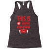 this is my vampire costume Racerback Tank