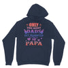 only the best dads get promoted to papa Hoodie