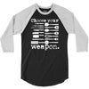 choose your weapon 3/4 Sleeve Shirt