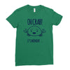 crabby day Ladies Fitted T-Shirt