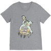 ghost just here for the boos V-Neck Tee