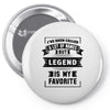 I've Been Called A Lot Of Names But Legend Is My Favorite Pin-back button