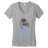 baby cop Women's V-Neck T-Shirt