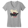 socks don't protect my heart Women's V-Neck T-Shirt