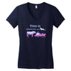 otter bullship Women's V-Neck T-Shirt