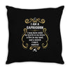 i am a capricorn Throw Pillow